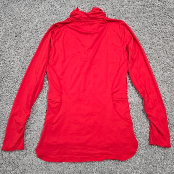 Title Nine Top Womens XS Pink 1/4 Zip Pullover Long Sleeve Stretch Running Gym - Picture 5 of 10